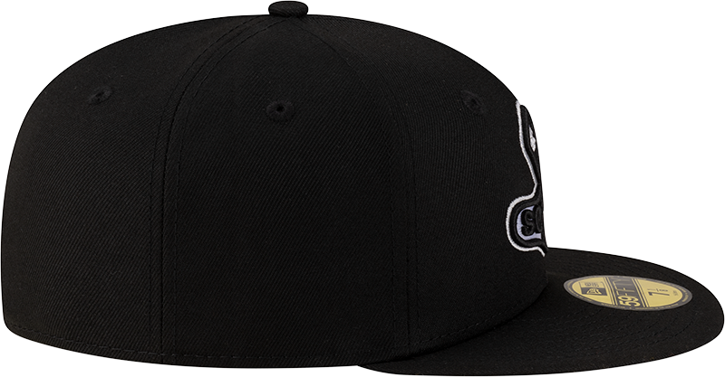 Gorra ajustada 59FIFTY New Era 2025 City Connect de los Chicago White Sox para práctica de bateo en colores del equipo -Negro