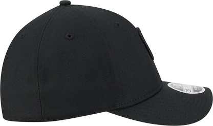 Chicago Cubs New Era M-Crown 39Thirty Black Tonal Flex Fit Hat
