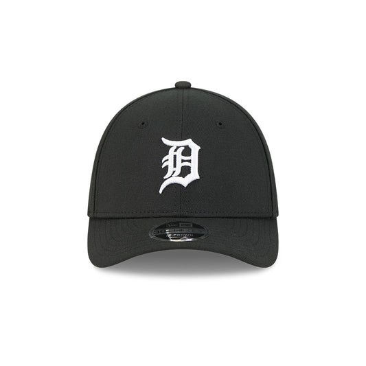 Detroit Tigers M-Crown 39Thirty Black/White Flex Fit Hat