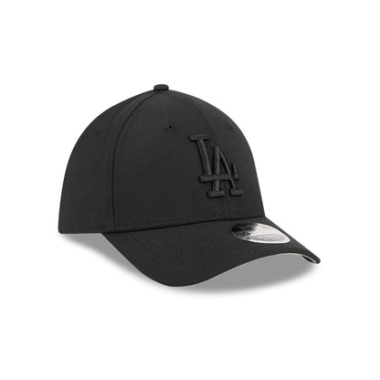 Los Angeles Dodgers M-Crown 39Thirty Tonal Black Flex Fit Hat