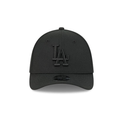 Los Angeles Dodgers M-Crown 39Thirty Tonal Black Flex Fit Hat