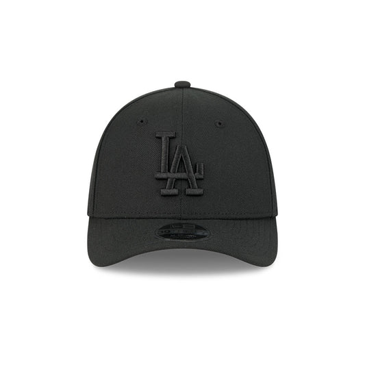 Los Angeles Dodgers M-Crown 39Thirty Tonal Black Flex Fit Hat