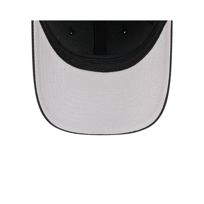Los Angeles Dodgers M-Crown 39Thirty Tonal Black Flex Fit Hat