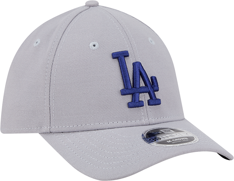 Los Angeles Dodgers New Era M-Crown 39Thirty Gray Flex Fit Hat