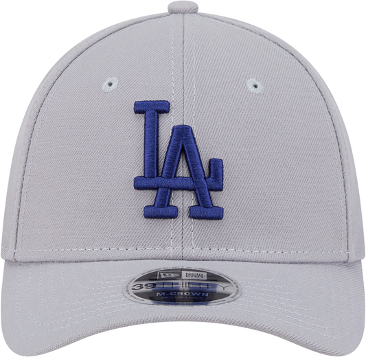 Los Angeles Dodgers New Era M-Crown 39Thirty Gray Flex Fit Hat