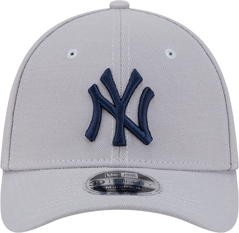 New York Yankees New Era M-Crown 39Thirty Gray Flex Fit Hat