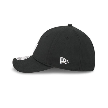 Los Angeles Dodgers M-Crown 39Thirty Black/White Flex Fit Hat