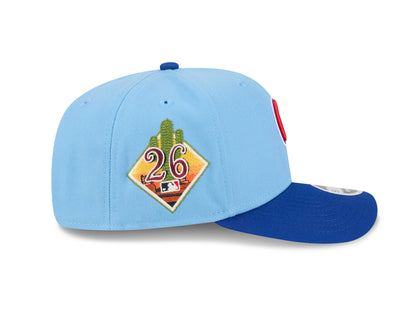 Chicago Cubs New Era 2026 Spring Training 9SEVENTY Stretch Snap Adjustable Hat - Blue