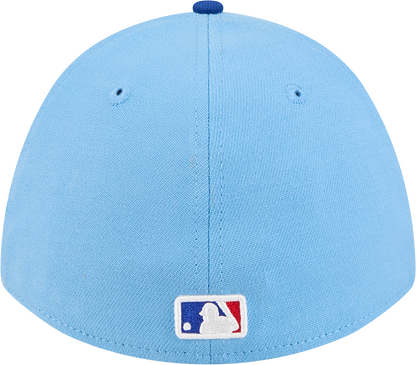 Chicago Cubs New Era 2026 Spring Training M-Crown 39Thirty Player Replica Blue Flex Fit Hat