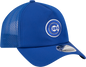 Gorra ajustable New Era 2026 de los Chicago Cubs Batting Practice 9Forty APEX con logotipo Bullseye, color azul real