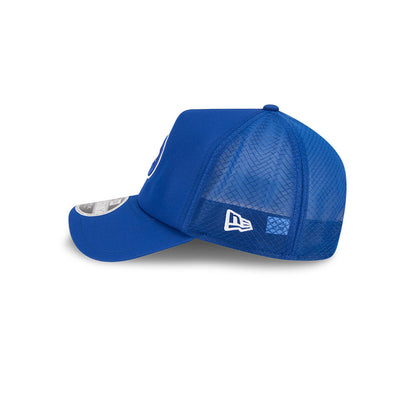 Gorra ajustable New Era 2026 de los Chicago Cubs Batting Practice 9Forty APEX con logotipo Bullseye, color azul real