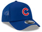 Chicago Cubs New Era 2026 Batting Practice 9Forty APEX "C" Logo Snap Adjustable Hat-Royal