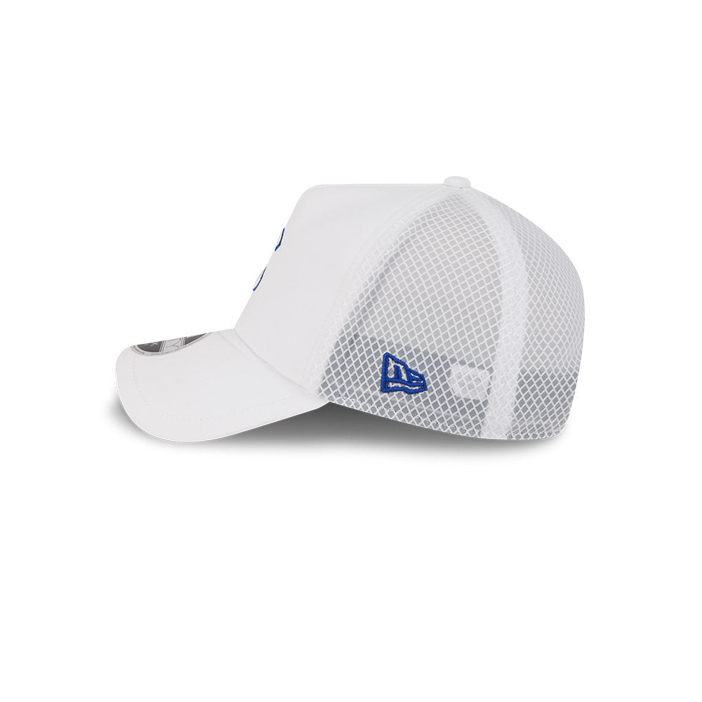 Chicago Cubs New Era 2026 Batting Practice 9Forty APEX "C" Logo Snap Adjustable Hat-White