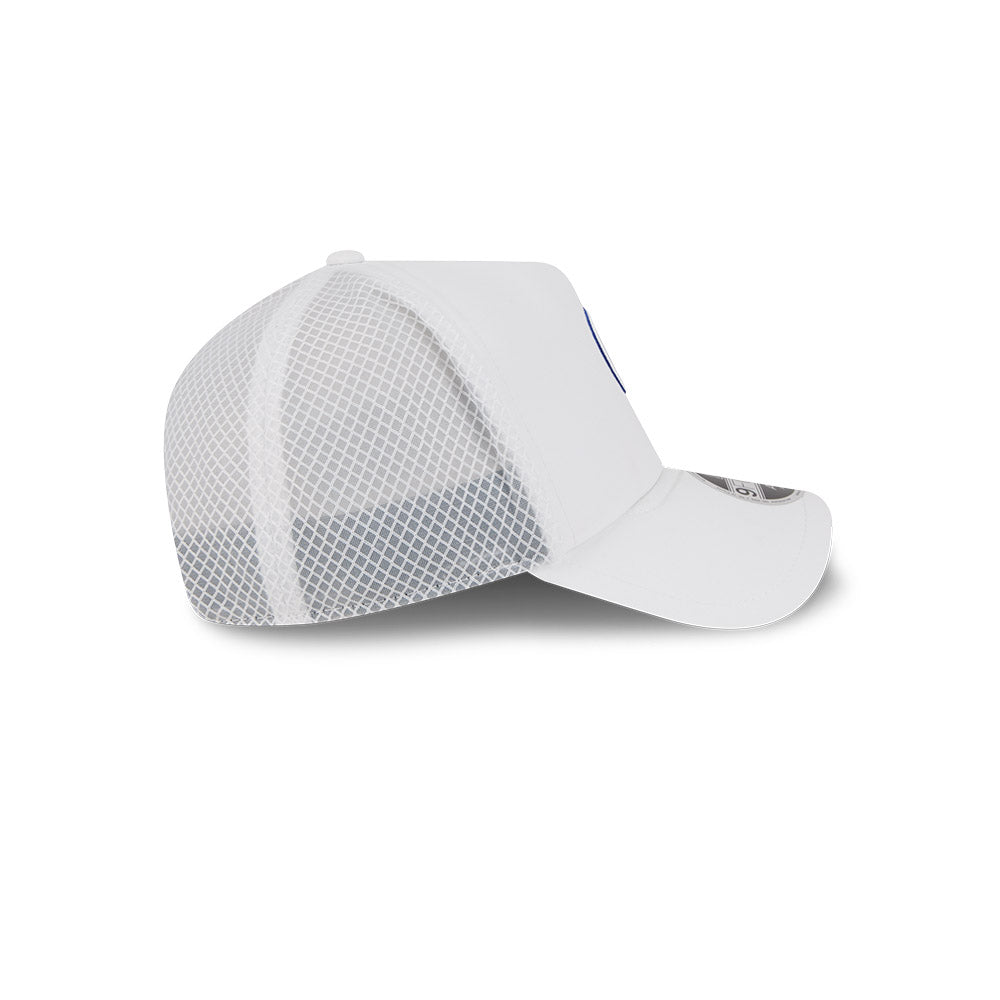 Chicago Cubs New Era 2026 Batting Practice 9Forty APEX "C" Logo Snap Adjustable Hat-White