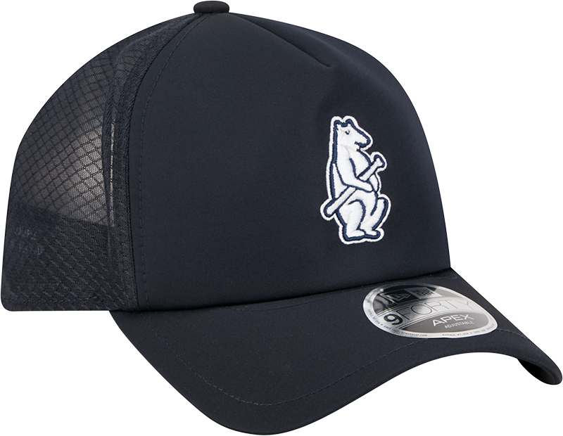 Chicago Cubs New Era 2026 Batting Practice 9Forty APEX Snap Adjustable Hat-Navy
