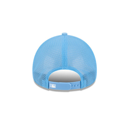 Gorra ajustable New Era 2026 de los Chicago Cubs Batting Practice 9Forty APEX con logotipo «1984 Bear» en azul celeste