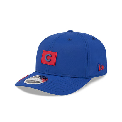 Gorra ajustable Stretch Snap New Era 2026 Clubhouse 9SEVENTY de los Chicago Cubs - Azul real