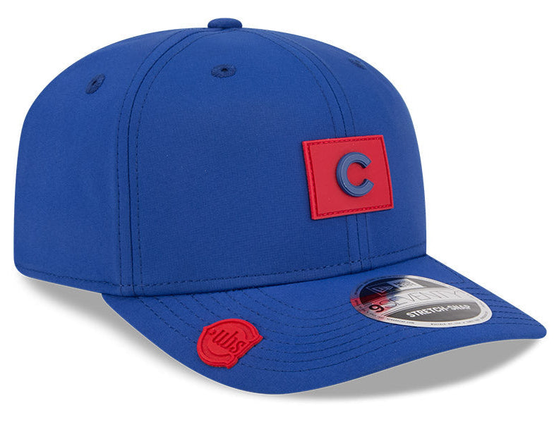 Gorra ajustable Stretch Snap New Era 2026 Clubhouse 9SEVENTY de los Chicago Cubs - Azul real