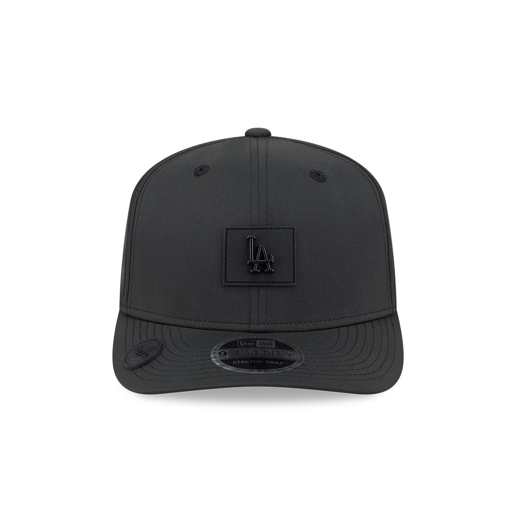 Los Angeles Dodgers New Era 2026 Clubhouse 9SEVENTY Stretch Snap Adjustable Hat-Black Tonal
