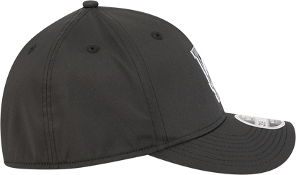 Los Angeles Dodgers New Era M-Crown 39Thirty Metallic Black Performance Flex Fit Hat