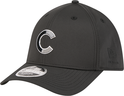 Gorra Chicago Cubs New Era M-Crown 39Thirty Metallic Black Performance Flex Fit