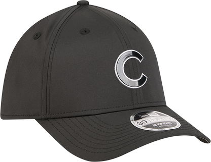 Gorra Chicago Cubs New Era M-Crown 39Thirty Metallic Black Performance Flex Fit