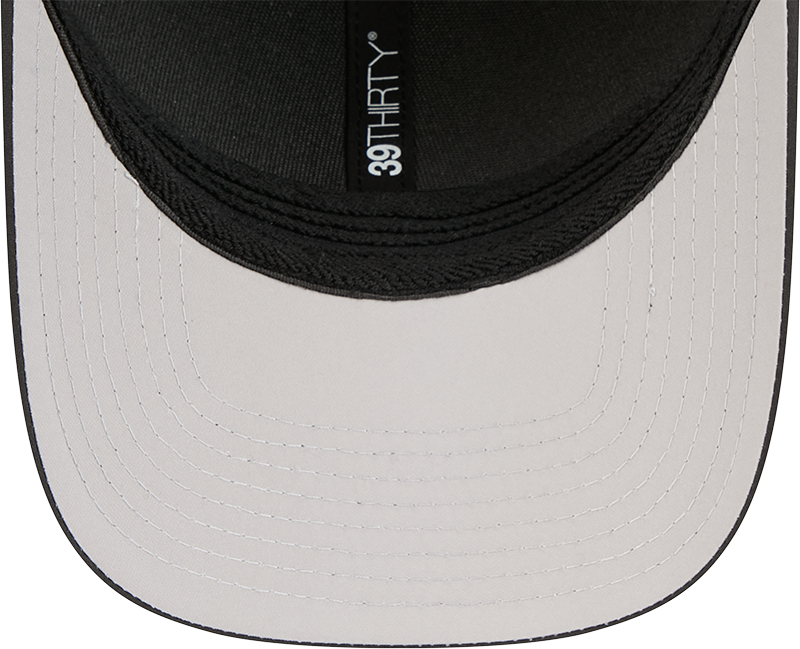 Gorra Chicago Cubs New Era M-Crown 39Thirty Metallic Black Performance Flex Fit