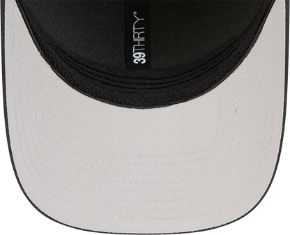 Gorra Chicago Cubs New Era M-Crown 39Thirty Metallic Black Performance Flex Fit