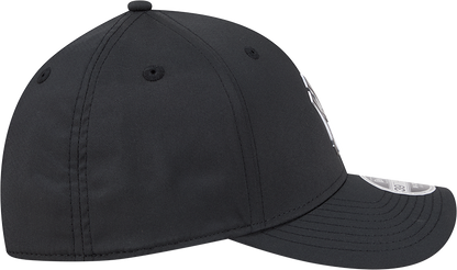 New York Yankees New Era M-Crown 39Thirty Metallic Black Performance Flex Fit Hat