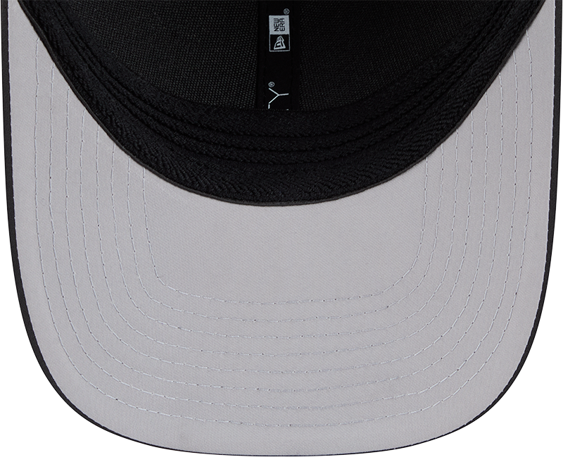 New York Yankees New Era M-Crown 39Thirty Metallic Black Performance Flex Fit Hat