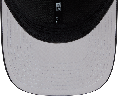New York Yankees New Era M-Crown 39Thirty Metallic Black Performance Flex Fit Hat