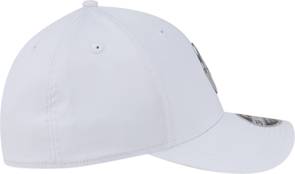 Chicago Cubs New Era M-Crown 39Thirty Alternate 2 Metallic White Performance Flex Fit Hat