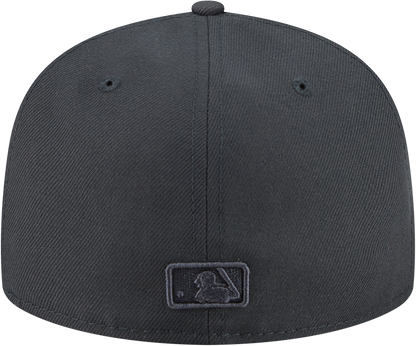 Chicago Cubs Storm Gray Walking Bear Logo 59FIFTY Fitted Cap By New Era