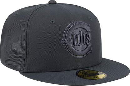 Chicago Cubs Storm Gray 2nd Alternate Logo 59FIFTY Fitted Cap By New Era