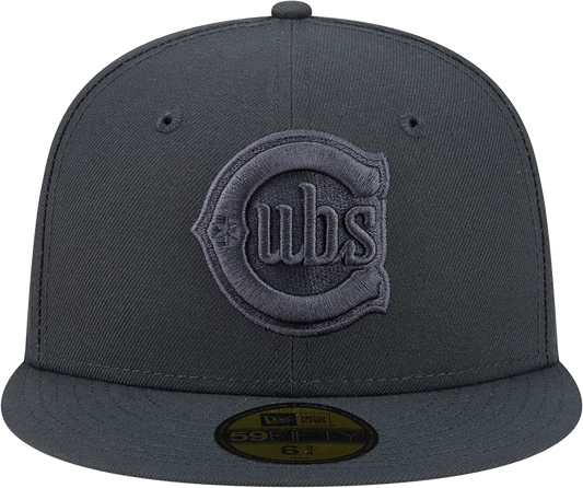 Gorra ajustada 59FIFTY de los Chicago Cubs con segundo logotipo alternativo Storm Gray de New Era