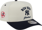 New York Yankees New Era Arched Ivory A-Frame 9FIFTY Snapback Hat