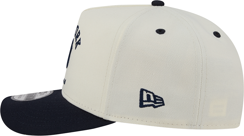 New York Yankees New Era Arched Ivory A-Frame 9FIFTY Snapback Hat