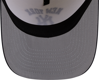 New York Yankees New Era Arched Ivory A-Frame 9FIFTY Snapback Hat