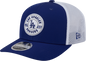 Men's Los Angeles Dodgers New Era Circle Patch 9SEVENTY Trucker Adjustable Hat