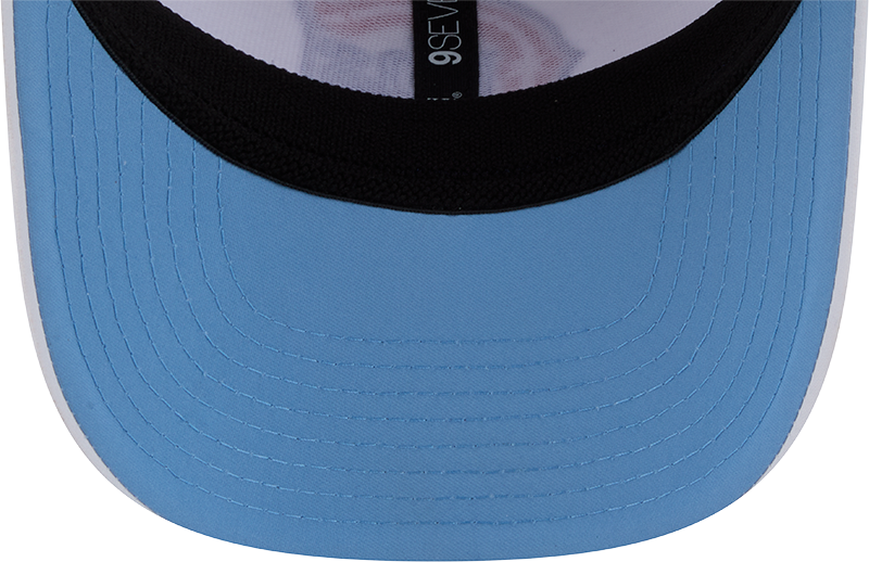 Gorra ajustable Stretch Snap de los Chicago Cubs New Era, segunda alternativa blanca, Sport Rope 9SEVENTY