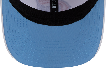 Gorra ajustable Stretch Snap de los Chicago Cubs New Era, segunda alternativa blanca, Sport Rope 9SEVENTY