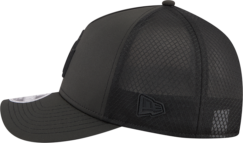 Los Angeles Dodgers New Era Badged 9FORTY M-Crown Adjustable Hat-Black