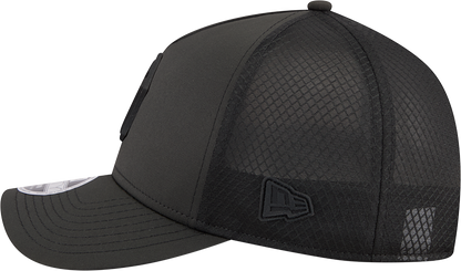 New York Yankees New Era Badged 9FORTY M-Crown Adjustable Hat-Black