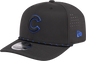 Chicago Cubs New Era Black Sport Rope 9SEVENTY Stretch Snap Adjustable Hat