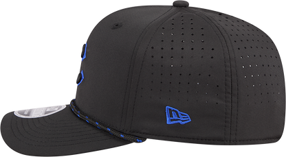 Chicago Cubs New Era Black Sport Rope 9SEVENTY Stretch Snap Adjustable Hat