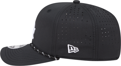 Men's Los Angeles Dodgers New Era Black Performance 9SEVENTY Sport Adjustable Hat