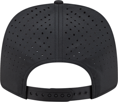 Chicago Cubs New Era Black Bullseye Sport Rope 9SEVENTY Stretch Snap Adjustable Hat