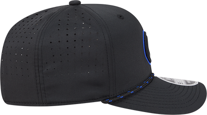 Chicago Cubs New Era Black Bullseye Sport Rope 9SEVENTY Stretch Snap Adjustable Hat