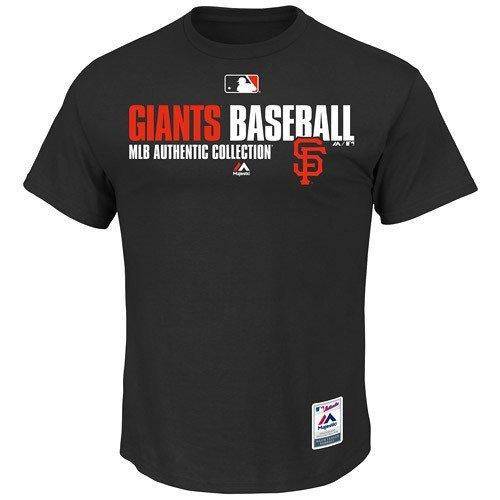 Camiseta MLB para hombre San Francisco Giants negra Authentic Collection Team Favorite