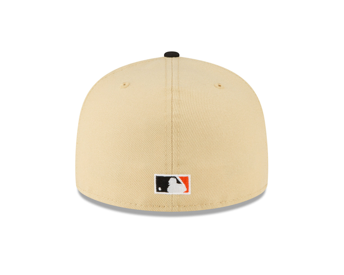 Men's Baltimore Orioles New Era Black/Vegas Gold 59FIFTY Fitted Hat